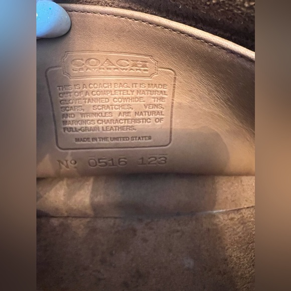 Coach genuine leather bag - Picture 7 of 7